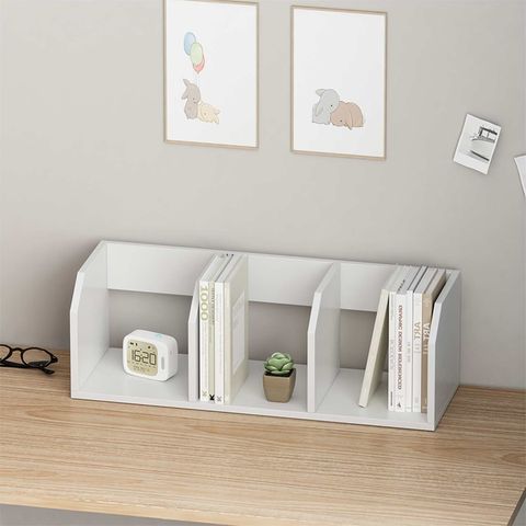 Kệ sách để bàn vân gỗ - GA11