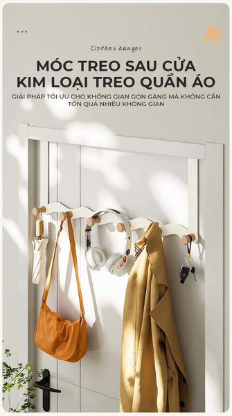 Móc treo quần áo lượn sóng - GM179