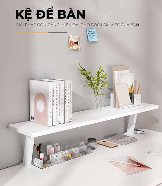 Kệ Màn Hình Trắng IGA Tối Giản - GM215