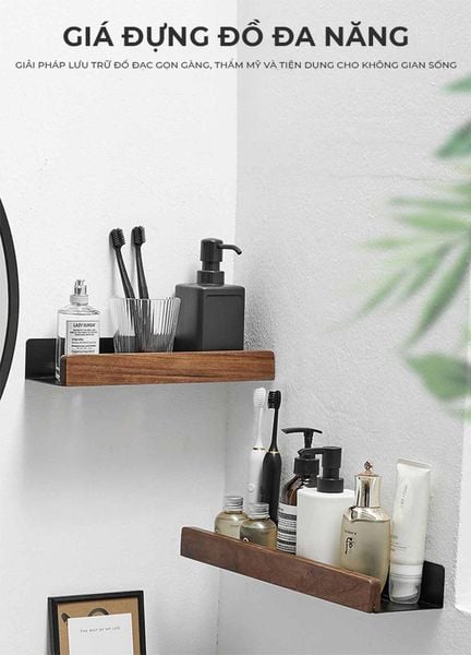 Kệ nhà tắm thiết kế tối giản - GM182