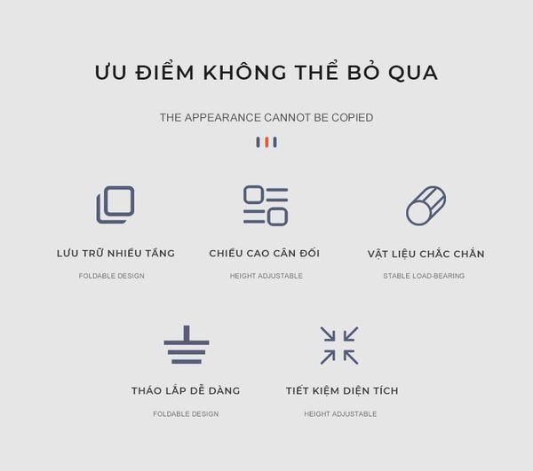 Kệ đa năng để cây thích hợp cho những người đam mê cây cảnh - Nội Thất IGA - GM159