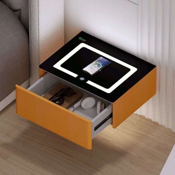 Tab Treo Tường Sạc Điện Thoại Không Dây Bọc Da Sang Trọng - Nội Thất IGA - GP307