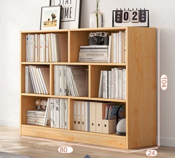 Kệ Sách Để Sàn Nhiều Ngăn, Tiện Dụng Cho Việc Lưu Trữ - Nội Thất IGA - GP217