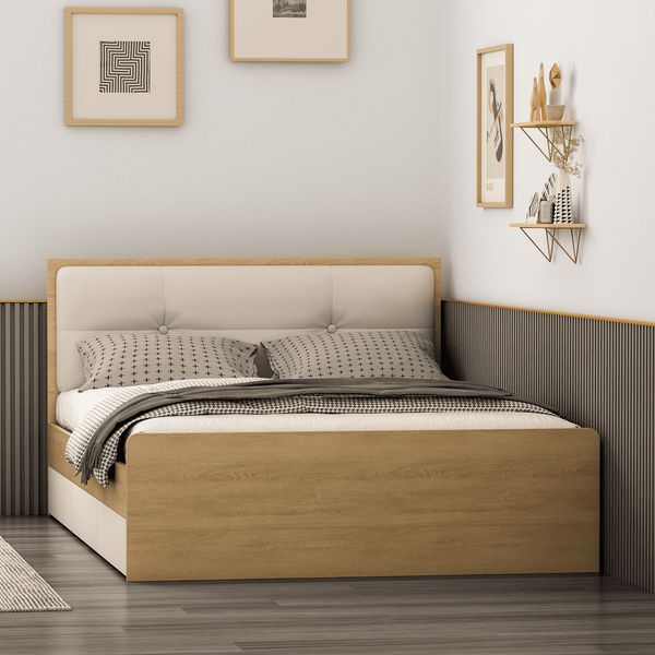 Giường Gỗ Đơn Kèm 3 Ngăn Kéo Lớn Tiện Dụng - Nội Thất IGA - GP239