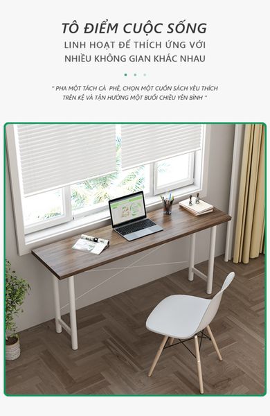 Bàn Làm Việc Chân Sắt Tròn - GM77 - Hết hàng