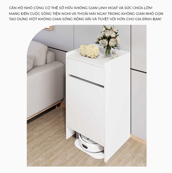 Tủ robot hút bụi màu trắng - GP389