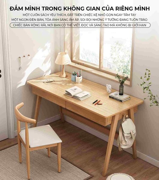 Bàn học vân gỗ - GP376