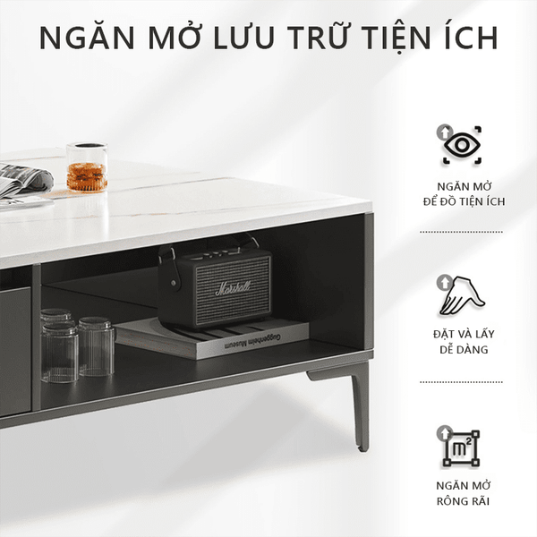 Bàn Trà Phòng Khách Kèm Ngăn Kéo Rộng Rãi - Nội Thất IGA - GP296