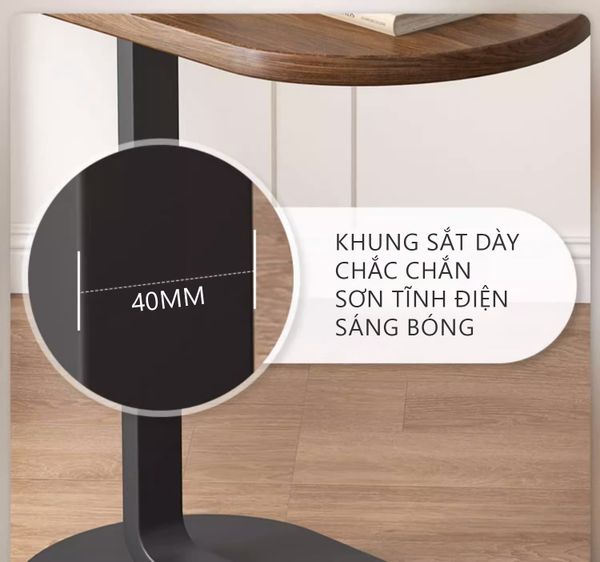 Mẫu Bàn Trà Sofa Nhỏ Gọn, Bề Mặt Chống Thấm Nước - Nội Thất IGA - GM108