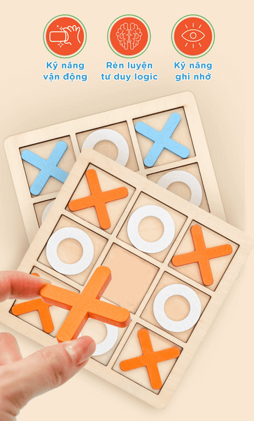 Bảng Đồ Chơi Rèn Luyện Tư Duy Cờ Ca Rô - Toy13 - Hết hàng