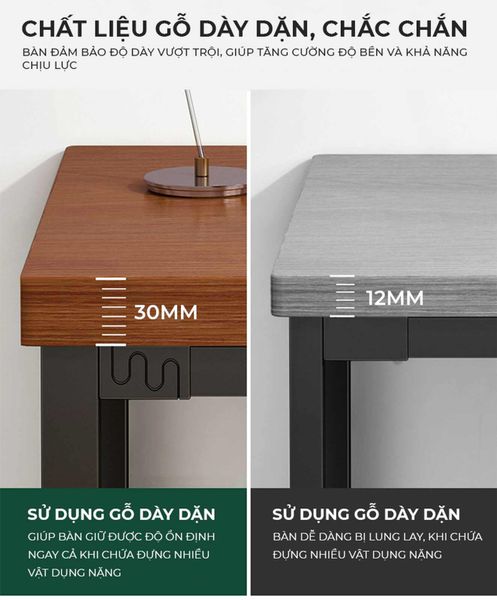Bàn Làm Việc Thông Minh Kết Hợp Tủ Hồ Sơ Di Động GM190
