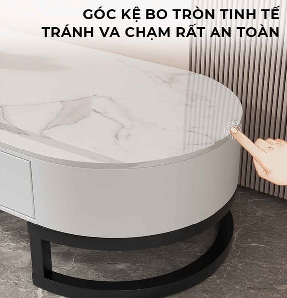 Kệ tivi bọc da khung sắt - GM152