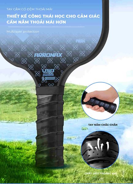 Vợt pickleball ROX - PK02A-B