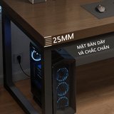 Bàn Làm Việc, Bàn Gaming, Bàn Học Cao Cấp Chân Chữ U - GM66