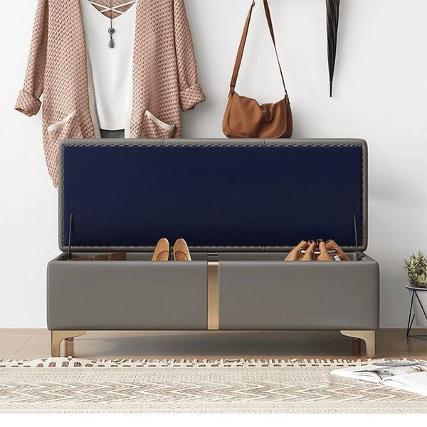 Ghế Băng Dài Da Simili Có Ngăn Tủ Lưu Trữ Được Nhiều Đồ Dùng - Nội Thất IGA - GC32