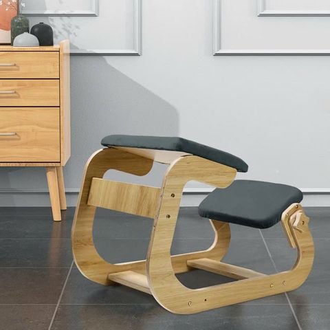 Ghế Chân Quỳ Gỗ Plywood Nâng Đỡ Tư Thế - Nội Thất IGA - GP266