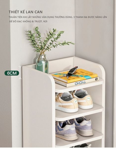 Kệ Đựng Giày 5-7 Tầng Tối Giản Giúp Tối Ưu Không Gian Chật Hẹp - Nội Thất IGA - GP247