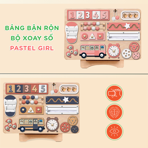 Bộ Đồ Chơi Giáo Dục Tích Hợp 12 Món Dành Cho Bé - Nội Thất IGA - Toy01