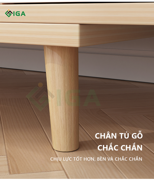 Kệ Tivi Thông Minh Xếp Gọn Linh Hoạt Kèm Ngăn Tủ Kéo Tiện Lợi - Nội Thất IGA - GP218
