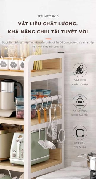 Kệ đa năng nhà bếp hiện đại - GM174