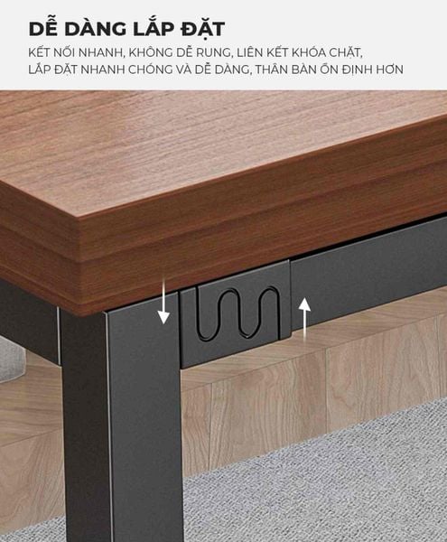 Bàn Làm Việc Thông Minh Kết Hợp Tủ Hồ Sơ Di Động GM190