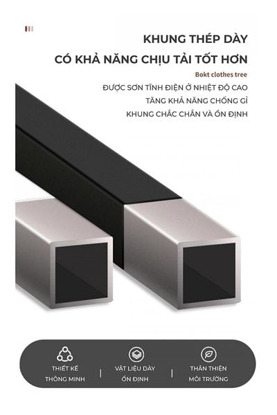 Kệ Treo Quần Áo L Hanger, Tiết Kiệm Diện Tích Gấp 2 Lần - Nội Thất IGA - GM08