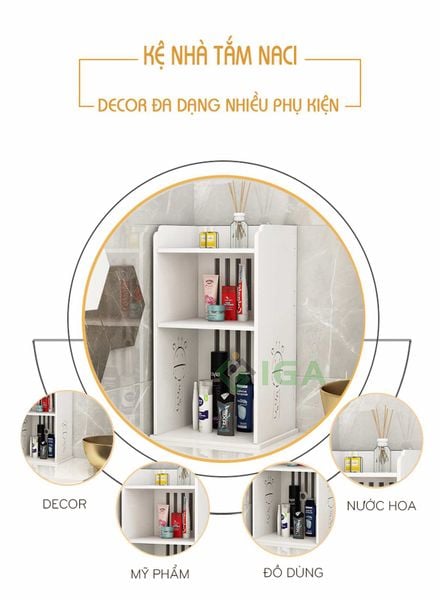 Kệ đứng hoa văn hươu - IG396