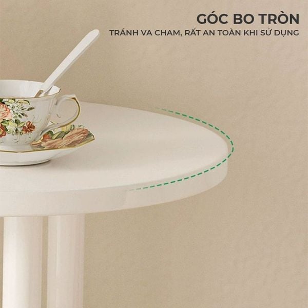 Decor Kệ Oval 3 Tầng Gỗ MDF Cao Cấp - Nội Thất IGA - GM163