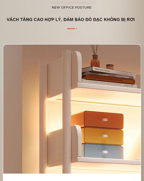 Kệ Gỗ Đựng Đồ Nhiều Tầng Thông Minh - Nội Thất IGA - GM127