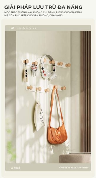 [Giảm giá 60%] Móc treo quần áo 2 bậc - GM180