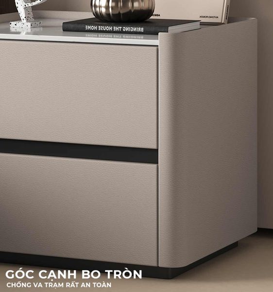 Tab đầu giường bọc da - GM153