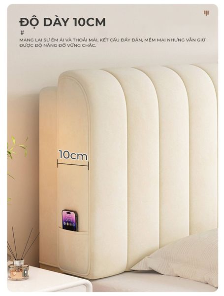 Đ.ệ.m đầu g.i.ư.ờ.n.g phò.ng n.gủ dạng bọt biển - GC49 - Hết hàng