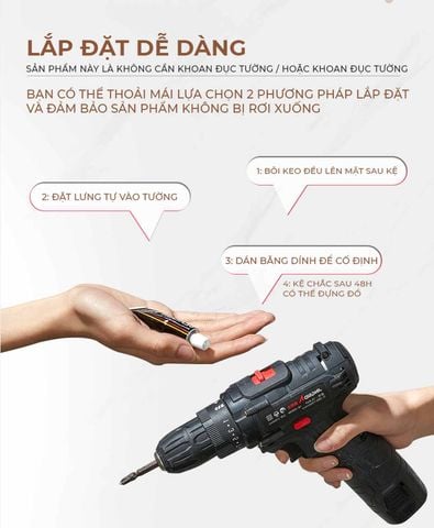 Hộp đựng giấy nhà tắm đen óc chó - GM184