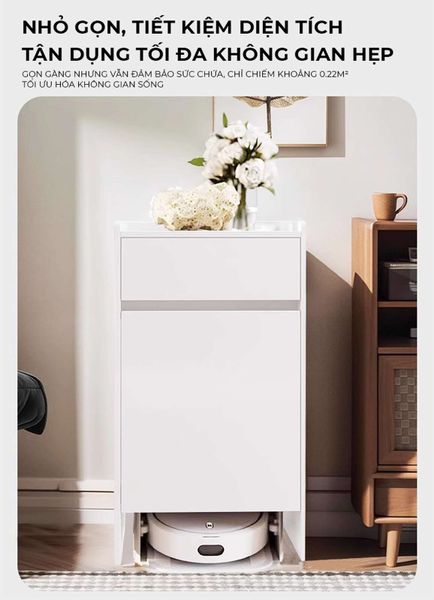 Tủ robot hút bụi màu trắng - GP389