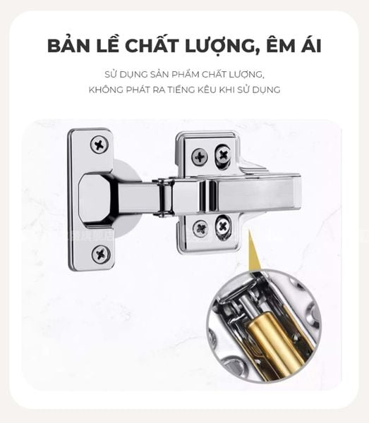 Tủ quần áo 3 cánh vân gỗ trắng - GP339