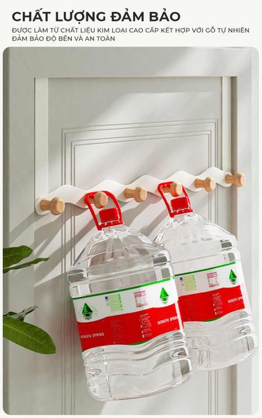 Móc treo quần áo lượn sóng - GM179
