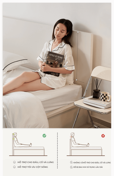 Giường đôi pallet gỗ thiết kế hiện đại, đa dạng kích thước - Nội thất IGA - GP340