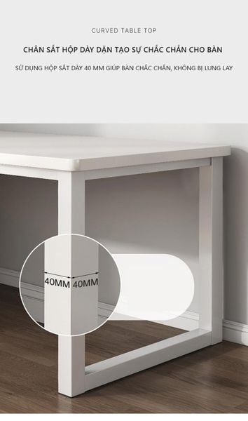 Bàn Làm Việc Chữ L Kèm Kệ Sách - Nội Thất IGA - GM131