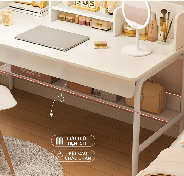 Bàn Làm Việc Đa Năng Có Ngăn Kéo – Nội Thất IGA – GM162