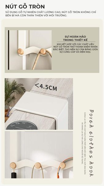 Móc treo quần áo lượn sóng - GM179