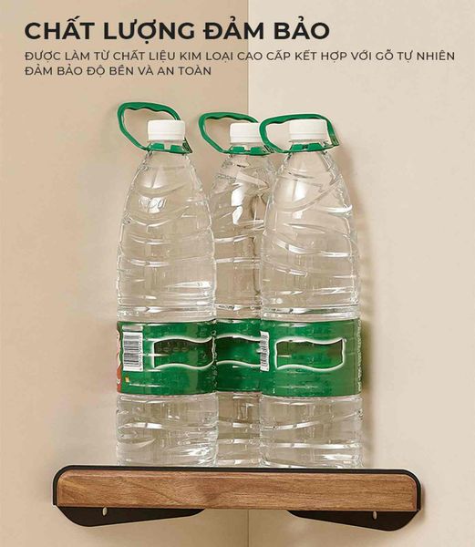 Kệ góc dán tường nhà tắm - GM183