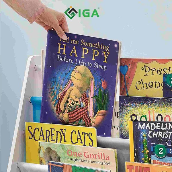 [Giảm giá 60%] Kệ sách sắc màu IG409