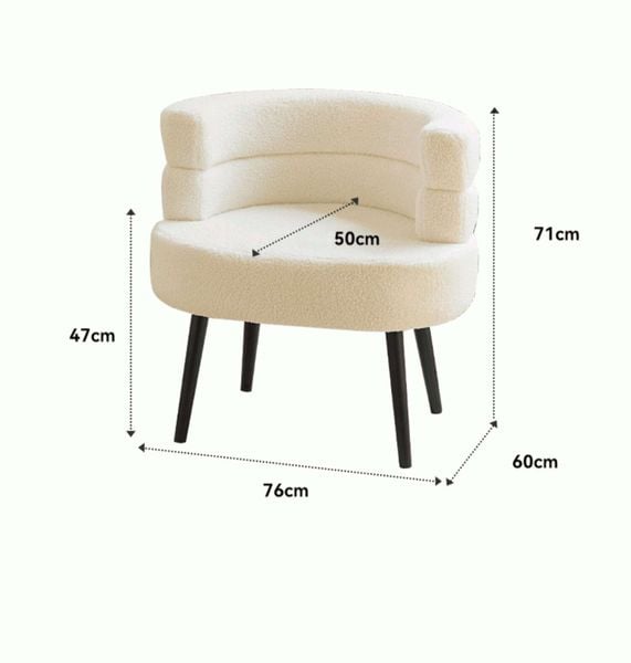 Ghế Bàn Trang Điểm Sofa Chống Thấm Nước - Nội Thất IGA - GC29