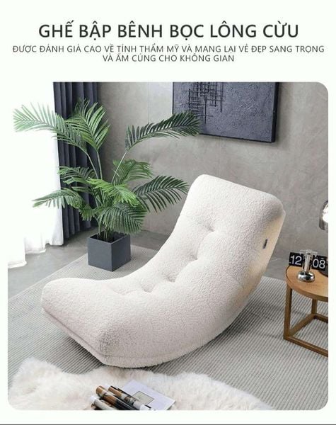 Thư Giãn Cùng Ghế Bập Bênh Sofa Siêu Êm Ái - Nội Thất IGA - GC38