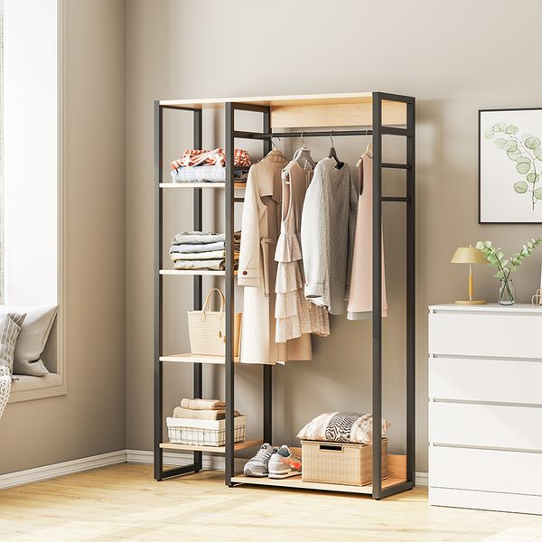 Kệ Treo Quần Áo L Hanger, Tiết Kiệm Diện Tích Gấp 2 Lần - Nội Thất IGA - GM08