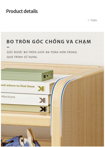 Kệ Sách Gỗ Đa Năng 2-3 Tầng Đầy Tiện Nghi - Nội Thất IGA - GA37