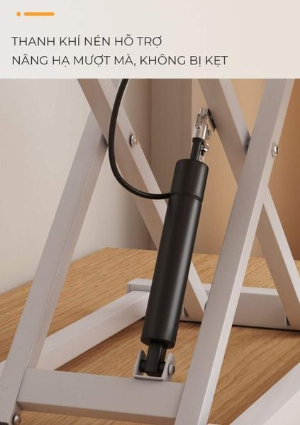 Bàn làm việc nâng hạ 2 tầng - GN72