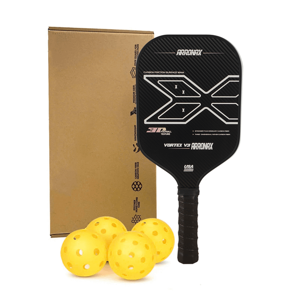 Vợt Pickleball cao cấp, sang trọng viền trắng - Nội thất IGA - PK02.2