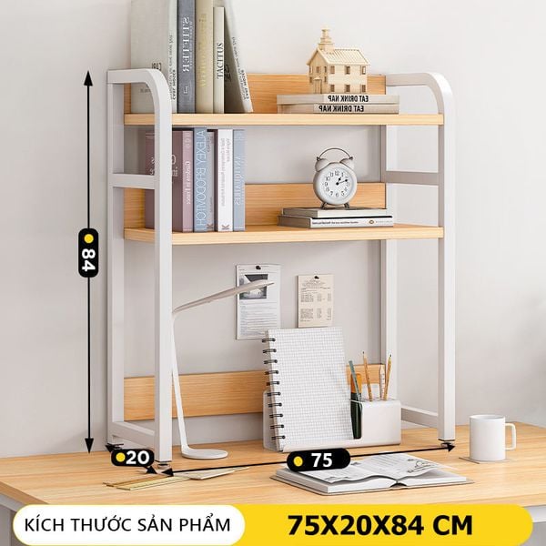 Kệ Sách Để Bàn Đa Năng 3-5 Tầng, Chịu Lực Tốt - Nội Thất IGA - GM118