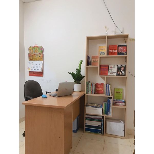 Kệ Sách Đứng Đa Tầng Để Sàn Tiết Kiệm Diện Tích - Nội Thất IGA - GP42